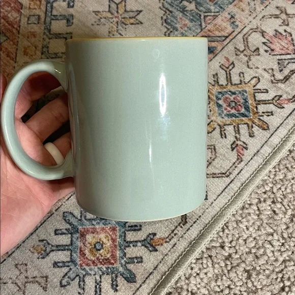 Luke's Gilmore Girls Mug - Yellow and Light Blue - Picture 3 of 4